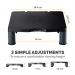 Standard Monitor Riser Graphite 9169301