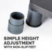 Standard Monitor Riser Graphite 9169301