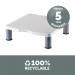 Standard Monitor Riser Platinum 91712