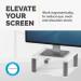 Premium Monitor Riser Platinum 91717
