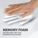 Memory Foam Mousepad Wrist Support Silver Streak 9175801