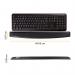 Memory Foam Keyboard Wrist Support Black 9178201