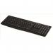 The Logitech Wireless Keyboard K270 920-003745 features a sleek, black design with a full keyboard layout and a comfortable palm rest. The keys are spaced evenly and have a quiet touch, making typing easy and effortless. The wireless functionality ensures a clutter-free workspace.