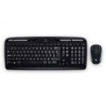 A sleek and modern Logitech keyboard and mouse set, the Wireless Combo MK330 is the perfect addition to any home office or workspace. The set features a full-sized keyboard with low-profile keys and a comfortable mouse with precise cursor control. The wireless design allows for easy and clutter-free use.