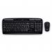 A sleek and modern Logitech keyboard and mouse set, the Wireless Combo MK330 is the perfect addition to any home office or workspace. The set features a full-sized keyboard with low-profile keys and a comfortable mouse with precise cursor control. The wireless design allows for easy and clutter-free use.