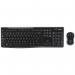 Logitech Wireless Combo MK270 Keyboard Mouse included USB Qwerty English Black 920-004523