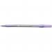 BIC Round Stic Grip Purple Ballpoint Pen Pack of 40 920412