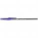 BIC Round Stic Grip Purple Ballpoint Pen Pack of 40 920412