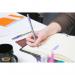 BIC Round Stic Grip Purple Ballpoint Pen Pack of 40 920412