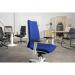 ROCADA ERGOLINE Professional Chair with White Frame - Blue 922W-3