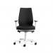 ROCADA ERGOLINE Professional Chair with White Frame - Black 922W-4