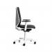 ROCADA ERGOLINE Professional Chair with White Frame - Black 922W-4