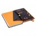 Pukka Bloom Softcover Notebook Black (Pack of 3) 9492-BLM