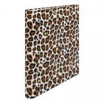 Pukka Pad Wild Roll Bound Ring binder Leopard - Preloaded with Wild A4 5 Part Divider 9532-WLD