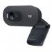 This picture features a Logitech C505 HD Webcam, with clear and sharp visuals rendered in 1080p high definition. The sleek black design with Logitech branding is easily mounted onto a computer or laptop, making it convenient for video calls and online meetings.