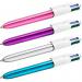 BIC 4 Colours Assorted Shine Ballpoint Pens Pack of 12 964775