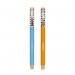 Pukka Planet Gel Pen (Pack of 2) - BlueOrange 9710-SPP