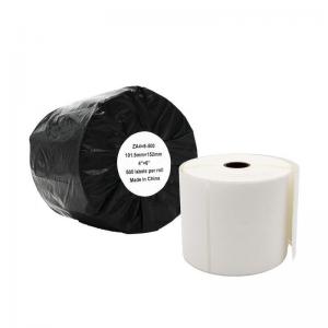 CTS Compatible Zebra 101.6mm x 152.4mm White Large Shipping Paper