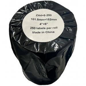 CTS Compatible Zebra 101.6mm x 152.4mm White Large Shipping Paper