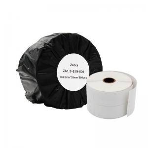 Compatible Zebra 148.3mm x 33mm White Shipping Paper Label Roll - 800