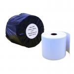 Compatible Zebra 101.6mm x 101.6mm White Label Roll - 700 Labels (ZA4x4-700) 25mm Core 97910012