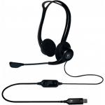 Logitech 960 Headset Wired Head-band CallsMusic USB Type-A Black 981-000100