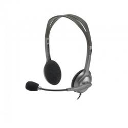 OEM Logitech H111 Headset Wired Head-band OfficeCall Center Grey 981-000593