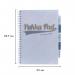 Pukka Pad Haze Project Book A4 Wirebound 200 Pages 80GSM Ruled Sheets with Repositionable Dividers (3) Assorted 9871AST-HZE