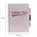 Pukka Pad Haze Project Book A5 Wirebound 200 Pages 80GSM Ruled Sheets with Repositionable Dividers (3) Assorted 9874AST-HZE