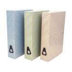 These Pukka Box Files feature a stunning Haze Foolscap design and come in a pack of 3 assorted colors. The sturdy box files are perfect for organizing and storing important documents.