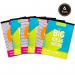 Pukka Planet A4 Assorted Refills (Pack of 6) 9899-SPP
