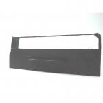 The picture shows a black nylon impact ribbon for an AC cash register accessories compatible with Epson ERC27. This ribbon, model number 99100027, is specifically designed for the 2908FN model. The ribbon appears sturdy and is wrapped neatly around a spool, ready for use.