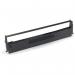 In the picture, we see a pack of AC cash register accessories that are compatible with the Epson LQ800 and 2477DN models. These accessories include a black nylon impact ribbon with the product code 99125355. The ribbon appears to be high-quality and durable, perfect for keeping your cash register running smoothly.