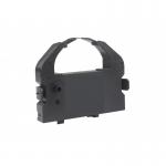 A photo of the AC Cash Register Accessories Compatible Epson LQ2550 SO15016 S015262 Purple Impact Ribbon 99155442 shows a long, thin ribbon with a deep purple color. The ribbon is designed to fit and work with Epson LQ2550 and SO15016 cash register models. The packaging is labeled with the product name and compatible models.
