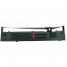 This image displays a set of AC cash register accessories that are compatible with Epson LQ2070 and feature a nylon impact ribbon. The ribbon is labeled as 2545DN and 99156416.