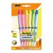 BIC Highlighter Grip Assorted Pastel Pack of 12 992562