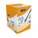BIC BU3 Grip Retractable Black Ballpoint Pen Pack of 60 996683