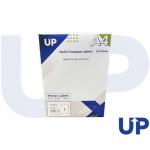 Alpa-Cartridge A4 Multipurpose Labels 1 Per Sheet 199.6 x 289mm (White) Pack of 100  A4MPL01