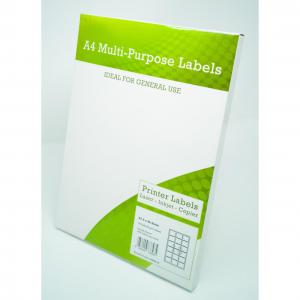 CTS Alpa-Cartridge A4 Multipurpose Labels 18 Per Sheet 63.5 x 46.5mm