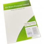 Alpa-Cartridge A4 Multipurpose Labels 65 Per Sheet 38.1 x 21.2mm (White) Pack of 100 A4MPL65