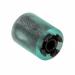 The photo shows a printer paper feed roller, specifically designed for Ricoh printers. The black roller has a textured surface and is placed separate from the main printer components. It appears well-crafted and designed for smooth, efficient paper feeding.
