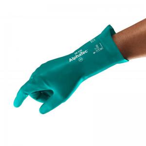 Ansell Alphatec 58-330 Glove Green Size 10 XL Pack of 12 AN58-330XL