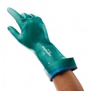 Ansell Alphatec 58-335 Glove Green Size 10 XL Pack of 12 AN58-335XL