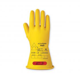 Ansell LOW VOLTAGE ELECTRICAL INSULATING GLOVE (CLASS 0) 9 L ANRIG011YL