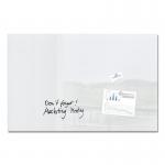 SIGEL Glass whiteboard Artverum - TUEV-approved - 100 x 65 cm - white - safety glass ART100065015SW