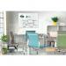 Wall Mounted Magnetic Glass Board 1200x900x9mm - Super White B1400