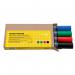 Board Marker - Black, Blue,Red,Green, Non-permanent (4) - BA010 BA010