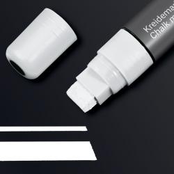 Sigel Chalk Marker, White Chisel Tip 5-15mm (1) - GL171 BA171