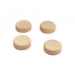 Sigel Round Wooden Magnets - BA210 (4) BA210