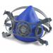 The photograph showcases the Beeswift Twin Filter Mask L BB3000L, beautifully designed for the protection of the wearer against respiratory hazards. Its sleek design features dual filters for optimal filtration and a secure fit for comfort. The compact and lightweight design make it ideal for any working environment.